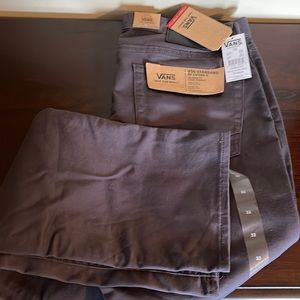 Brand New Men VANS Jeans Charcoal Grey Tag Attached